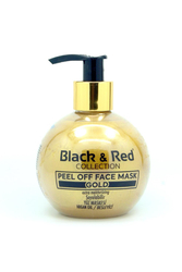 Black & Red - Black & Red Soyulabilir Altın Maske 250 ml