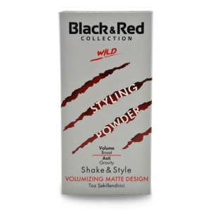 Black & Red - Black & Red Volume Matte Toz Şekillendirici 20 Gr