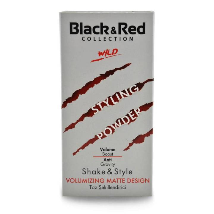 Black & Red Volume Matte Toz Şekillendirici 20 Gr