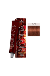 Schwarzkopf - Igora Royal Opulescence 6-78 Koyu Kumral Bakır Kızıl