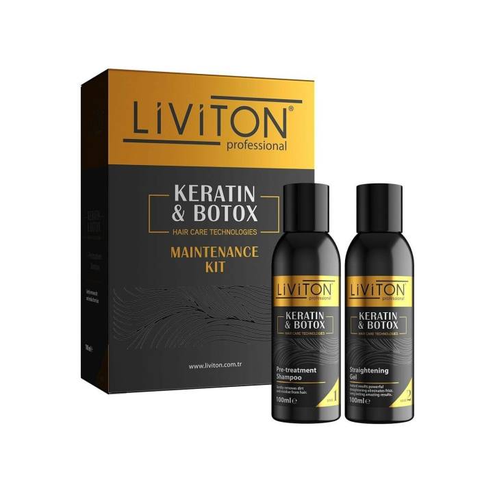 Liviton Keratin Botoks Tanışma Paketi Mini Seti 100 ml