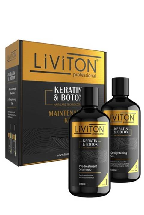 Liviton Keratin Botox Seti 500 ml