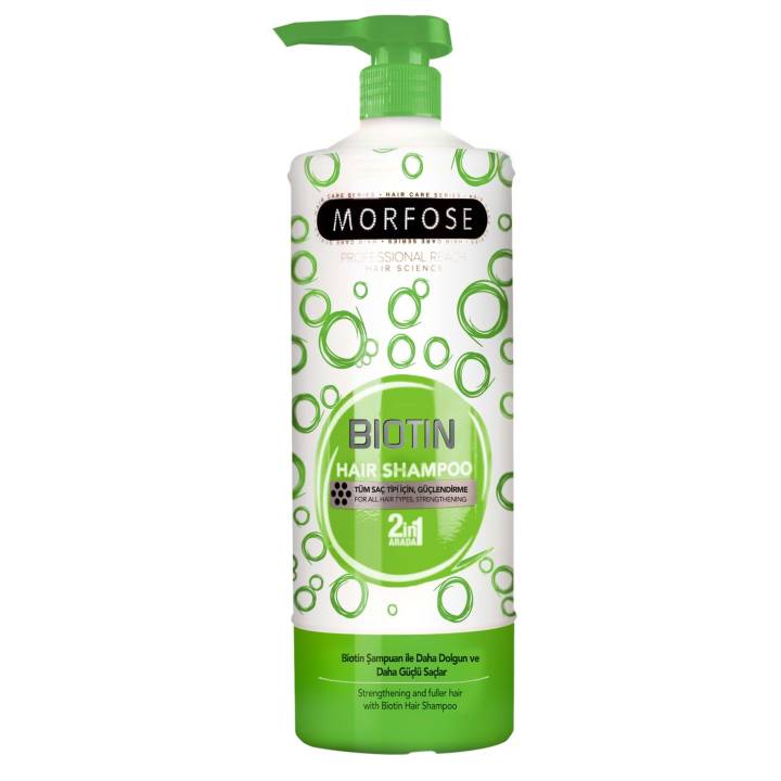 Morfose Biotin Tüm Saç Tipleri İçin Güçlendirici Şampuan 1000 ml