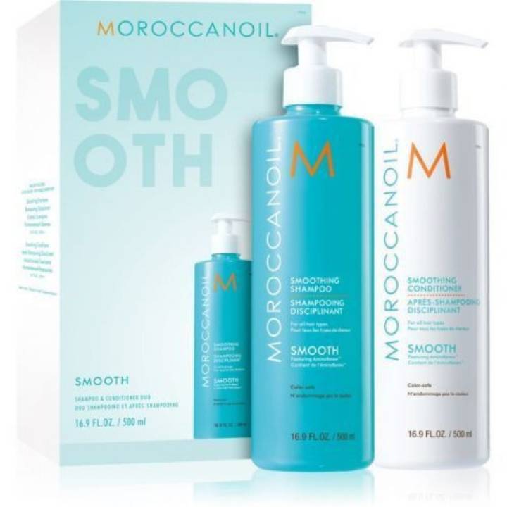 Moroccanoil Smooth Şampuan & Saç Kremi İkili Set