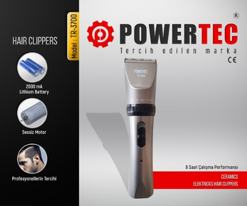 Powertec Tr-3700 Tıraş Makinesi