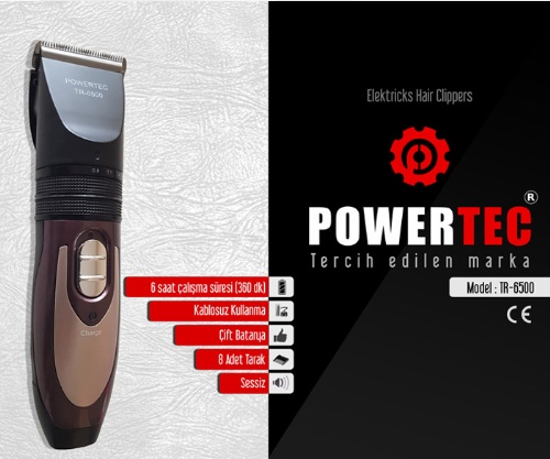 Powertec Tr-6500 Tıraş Makinesi