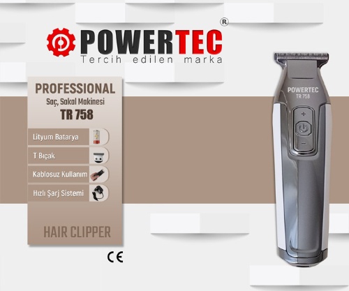 Powertec Tr-758 Tıraş Makinesi