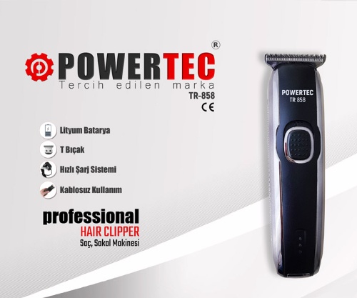 Powertec Tr-858 Tıraş Makinesi