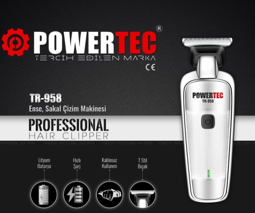 Powertec Tr-958 Tıraş Makinesi