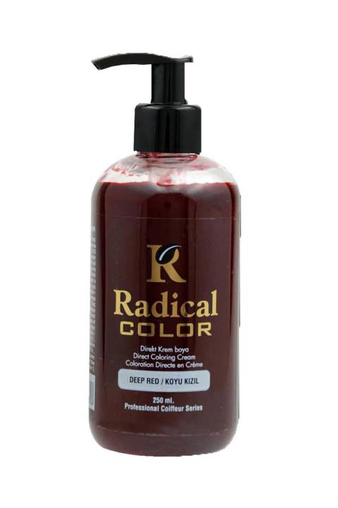 Radical Color Koyu Kızıl Su Bazlı Saç Balyaj Boyası