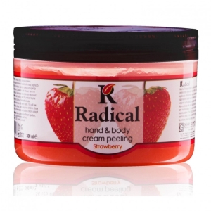 Radical - Radical Çilek Özlü El ve Vücut Peelingi 300 ml