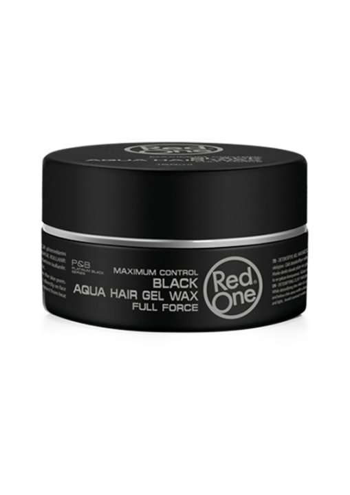 RedOne Aqua Full Force Maximum Control Black Hair Wax 150 ml