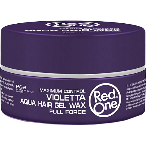 RedOne Aqua Full Force Maximum Control Purple Hair Wax 150 ml