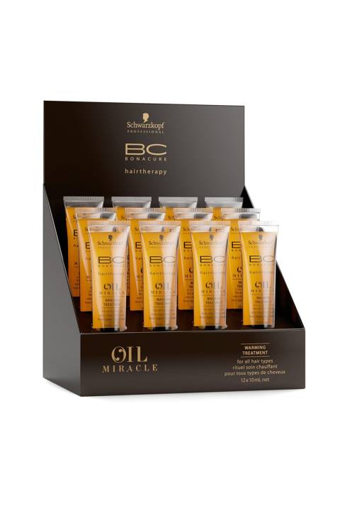 Schwarzkopf BC Bonacure Oil Miracle Isı ile Aktive Olan Bakım Kürü 12 x10 ml