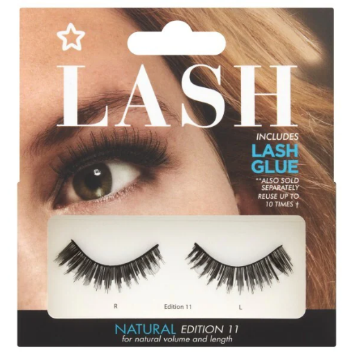 Superdrug Lash Natural Edition 11 Doğal Görünüm Veren Takma Kirpik