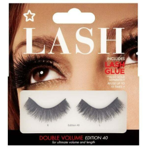 Superdrug - Superdrug Lash Double Volume Edition 40 2 Kat Yoğun Hacim Veren Takma Kirpik