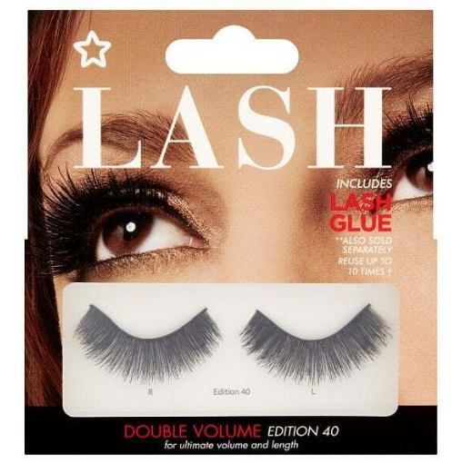 Superdrug Lash Double Volume Edition 40 2 Kat Yoğun Hacim Veren Takma Kirpik