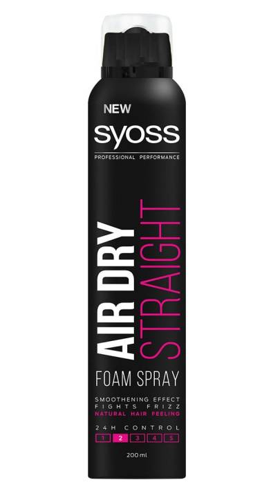Syoss Air Dry Curl Sprey Köpük 200 Ml