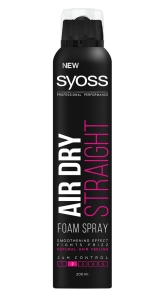 Syoss - Syoss Air Dry Straight Sprey Köpük 200 Ml