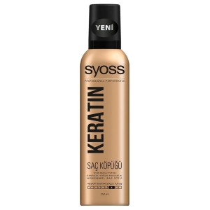 Syoss - Syoss Keratin Extra Güçlü Tutuş No:4 Saç Bakım Köpüğü 250 Ml