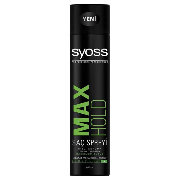 Syoss Max Hold Saç Spreyi 400 ml