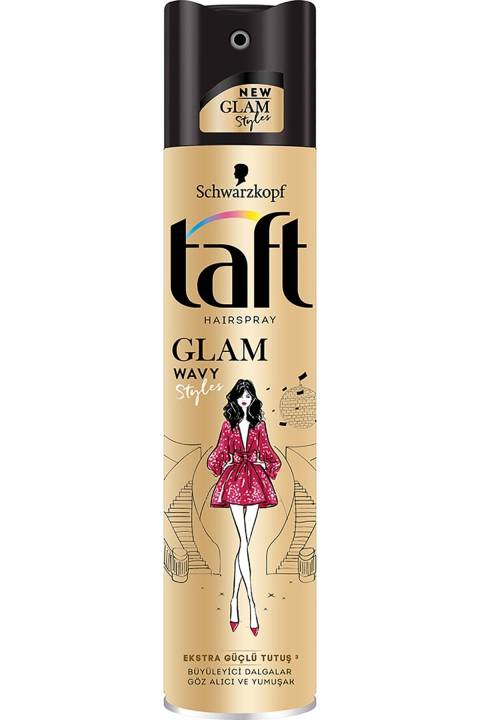 Taft Glam Waves Büyüleyici Dalgalar Saç Spreyi 250 Ml