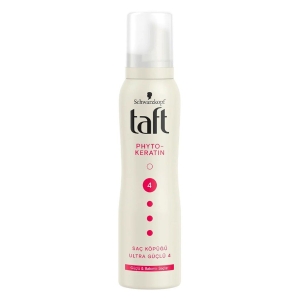 Taft - Taft Phyto-Keratin Güçlü & Bakımlı Saçlar Ultra Güçlü No: 4 Saç Köpüğü 150ml