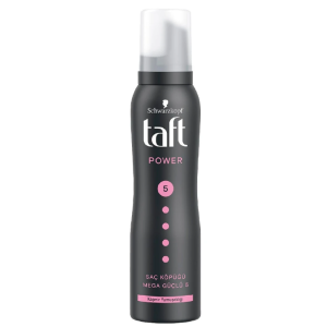 Taft - Taft Power Mega Güçlü No: 5 Kaşmir Yumuşaklığı Saç Köpüğü 150ml