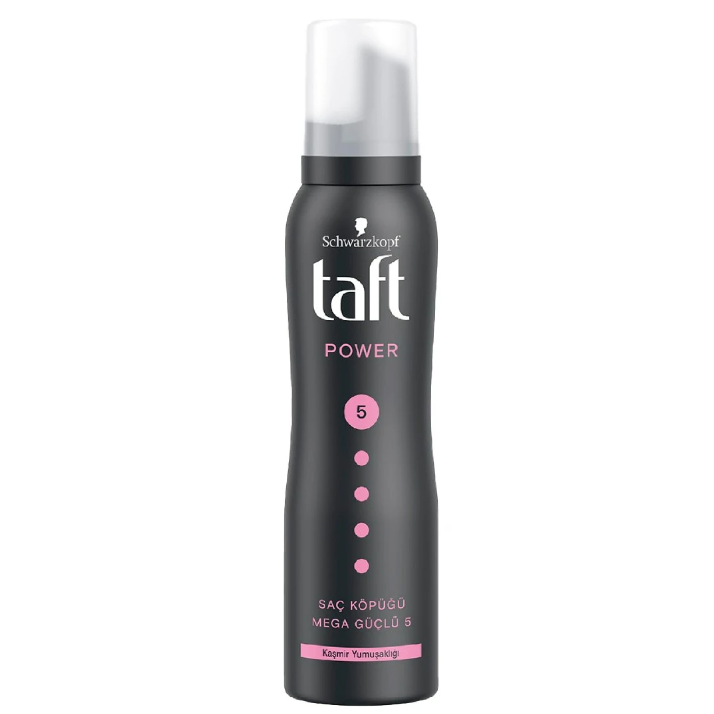 Taft Power Mega Güçlü No: 5 Kaşmir Yumuşaklığı Saç Köpüğü 150ml