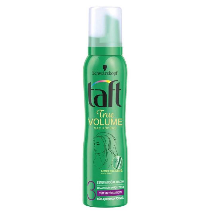 Taft True Volume Saç Köpüğü 150 ml