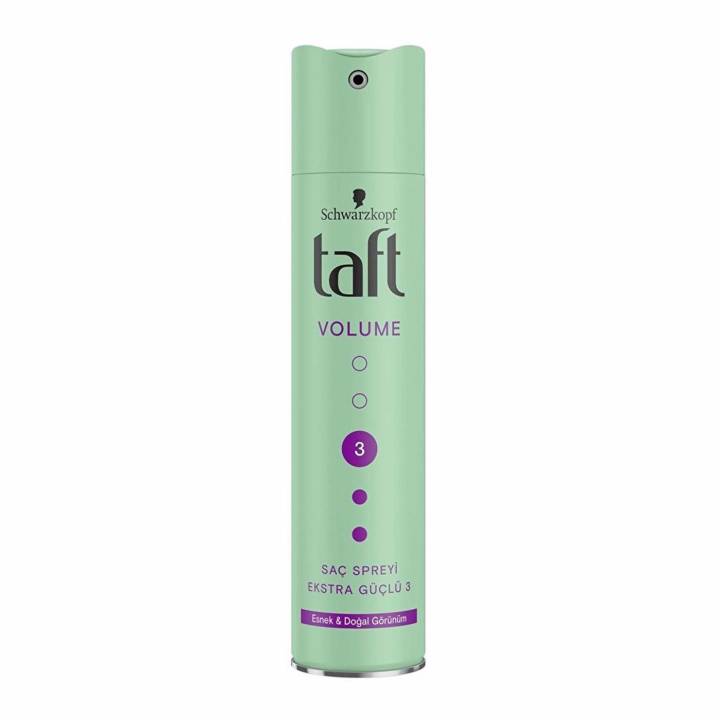 Taft Volume Esnek & Doğal Görünüm Ekstra Güçlü 3 Saç Spreyi 250ml